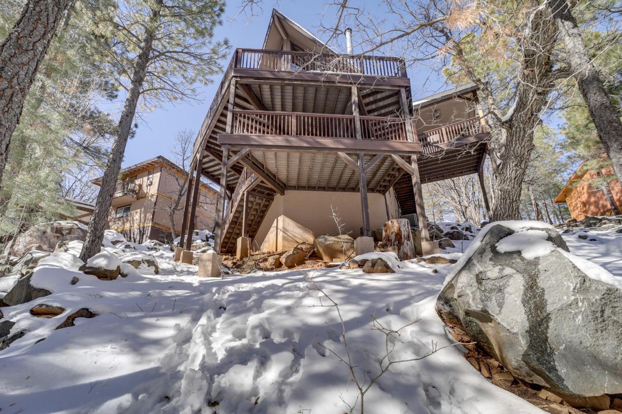 Munds Park Cabin With Tesla Charger, Aandc And Grill Villa Exterior photo